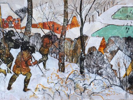 A snow scene inspired by Bruegel Hot on Sale