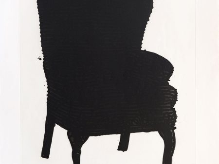 Black Stripey Love Chair Discount