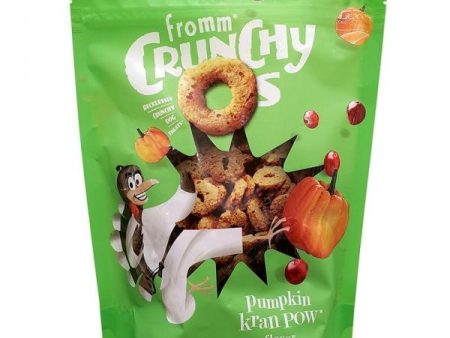 Fromm Dog Treats Crunchy O s Pumpkin Kran Pow 6 oz For Sale