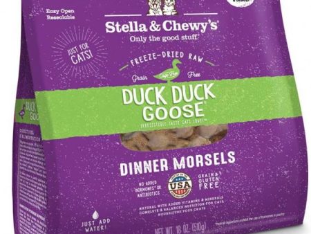 Stella & Chewy s Cat FD Duck Duck Goose 18 oz. Online Hot Sale