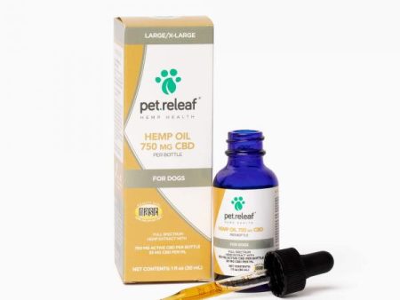 Pet Releaf Daily Releaf Organic Hemp Oil 750 mg For Sale