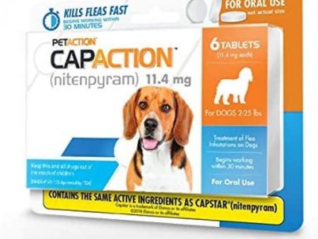 CapAction Small Dog 11.4 mg 6 ct Supply