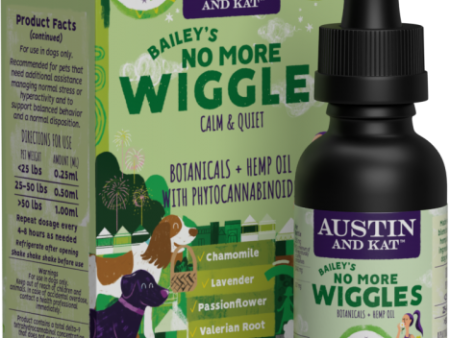 Austin and Kat Bailey s No More Wiggles Oil 450 mg on Sale