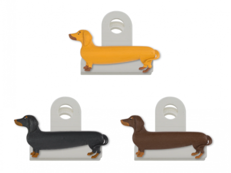 Kikkerland Dog Bag Clips Fashion