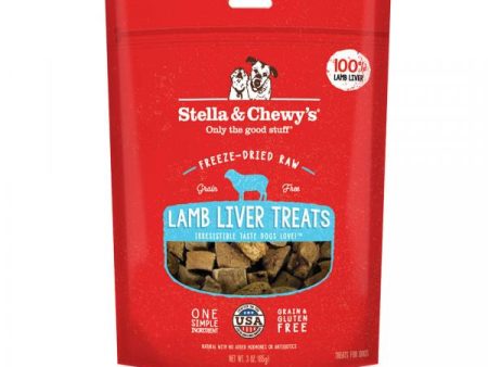 Stella & Chewy s FD Treat Lamb Liver 3 oz. Hot on Sale