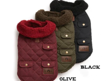 Fabdog Quilted Shearling Jacket Discount