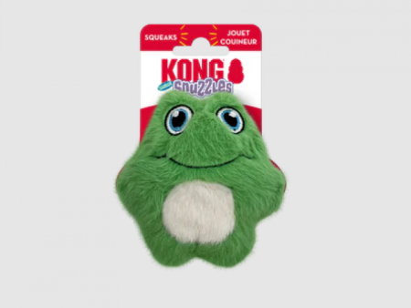 Kong Snuzzles Mini Frog Dog Toy Discount