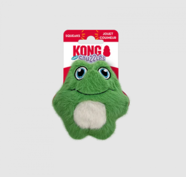 Kong Snuzzles Mini Frog Dog Toy Discount