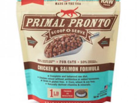 Primal Cat Pronto Chicken & Salmon 1 lb. Discount