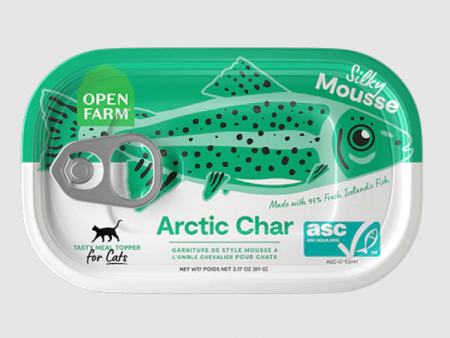 Open Farm Cat Topper Arctic Char Can 3.17 oz For Sale