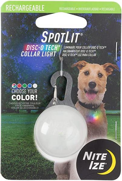 Nite Ize SpotLit Rechargeable Collar Light Small Cheap