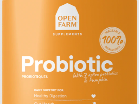 Open Farm Supplement Probiotic Chews 90 ct Online Hot Sale