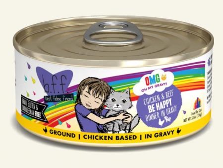 Weruva BFF OMG Chicken & Beef Be Happy 5.5 oz Sale