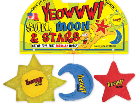 Yeowww Catnip Sun Moon & Star For Sale