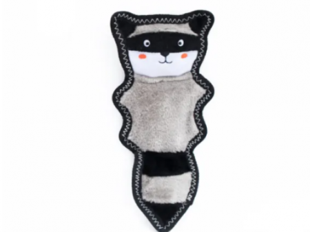 Zippy Paws Z-Stitch Skinny Peltz Raccoon Cheap