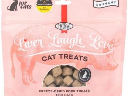 Primal Cat Treat FD Liver Laugh Love Simply Pork 1.5 oz For Sale