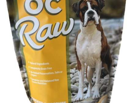 OC Raw Dog Frozen Food Chicken & Produce Patty Bag 6 lb Fashion