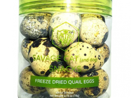 Savage Cat FD Quail Eggs 2.75 oz Online Hot Sale