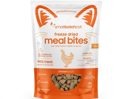 Small Batch Cat Food FD Mealbites Chicken 10 oz. Discount