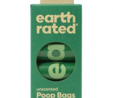 Earth Rated Poop Bags 8 Roll Box For Sale