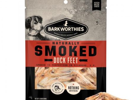 Barkworthies Smoked Duck Feet 10 pk For Sale