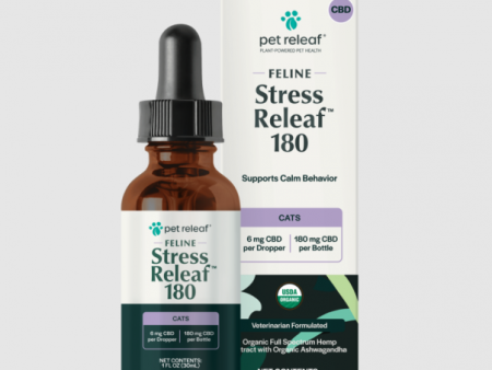 Pet Releaf Feline Stress Releaf 180 mg Fashion