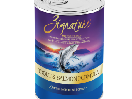 Zignature Can Trout & Salmon 13 oz. Online Sale