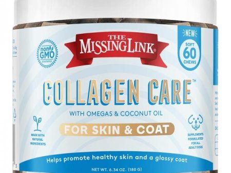 Missing Link Collagen Care Soft Chew Skin & Coat 60 ct For Cheap