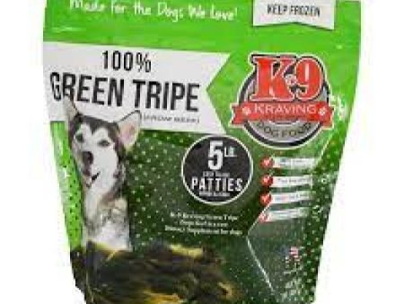 K-9 Kraving Green Tripe Patties 5 lb. bag For Cheap