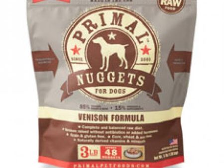 Primal Dog Nugget Venison 3 lb. Discount