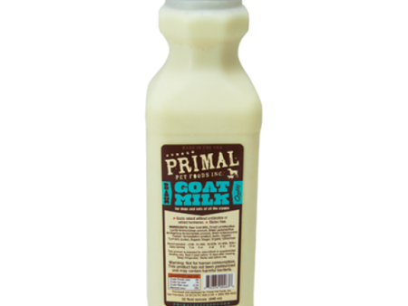 Primal Frozen Goat s Milk 1 Qt Fashion