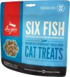 Orijen Freeze Dried 6 Fish Treats for Cats 1.25 oz. Online now