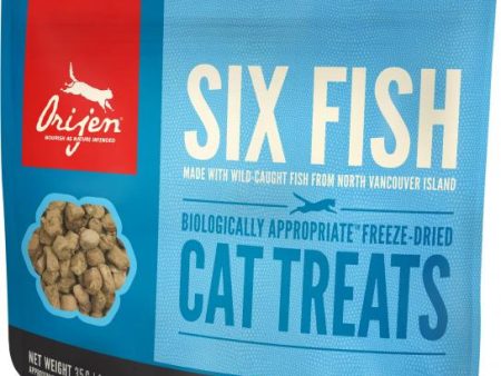 Orijen Freeze Dried 6 Fish Treats for Cats 1.25 oz. Online now