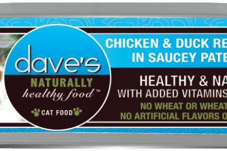 Dave s Cat Saucey Pate Chicken & Duck 5.5 oz. Online now