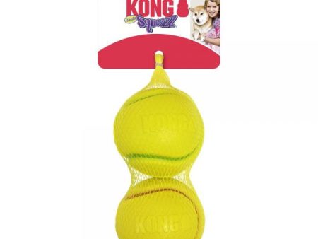 Kong Squeezz Tennis Large 2 pk Discount