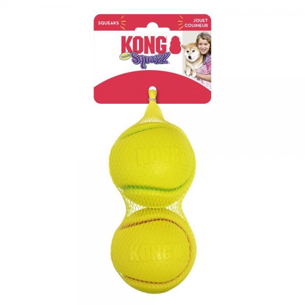 Kong Squeezz Tennis Large 2 pk Discount