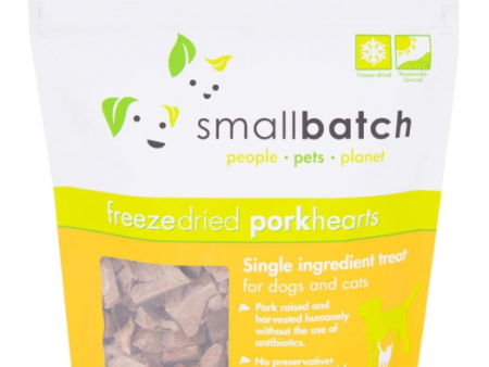 Small Batch FD Hearts Pork 3.5 oz. on Sale