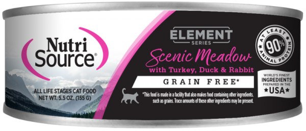 Nutrisource Element Cat Can Scenic Meadows 5.5 oz. Hot on Sale