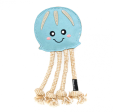 Zippy Paws Eco Suede and Rope Buddies Octopus For Discount