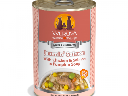 Weruva Dog Jammin Salmon 14 oz. on Sale