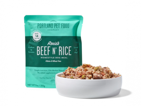 PPFC Dog Homestyle Beef & Rice Pouch 9 oz. on Sale