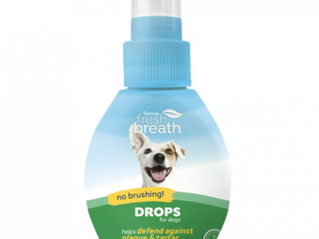 Tropiclean Fresh Breath Oral Care Drops For Dogs Sale