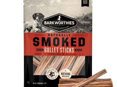 Barkworthies Smoked Beef Gullet 10 pk For Discount