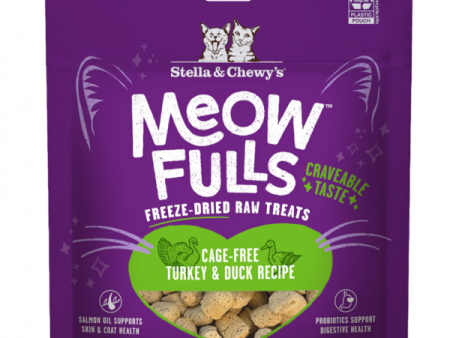 Stella & Chewy s Cat FD Treat Meowfulls Turkey Duck 1.5 oz Cheap