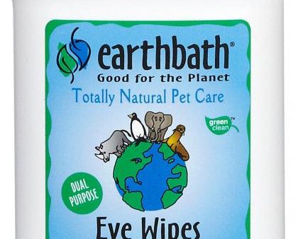 Earthbath Eye Wipes for Dogs and Cats Online Hot Sale