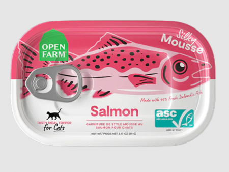 Open Farm Cat Topper Salmon Can 3.17 oz Fashion