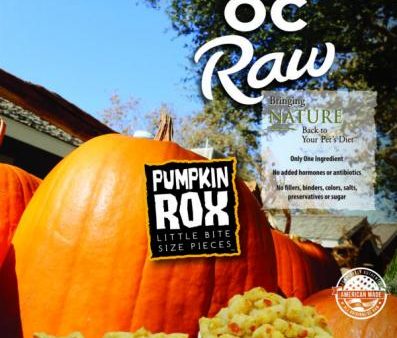 OC Raw Frozen Pumpkin Rox 2 lb Discount