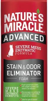 Nature s Miracle Cat Stain & Odor Advanced Foam Aerosol 17.5 oz Online Hot Sale