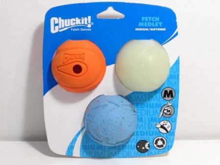 Chuck It Fetch Medley 3 pk Discount