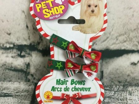 Rubies Christmas Hair Bows Discount